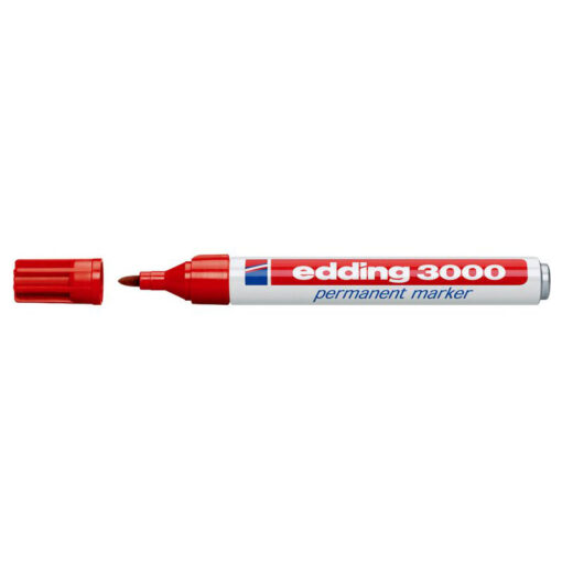 Edding 3000 Permanentmarker 1,5 - 3 mm rot
