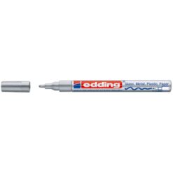 Edding 751 Lackmarker silber, Rundspitze 1-2mm
