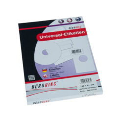 1.400 Etiketten, 105 x 41 mm, weiß, für Inkjet-, Laserdrucker, Kopierer, 100 Blatt