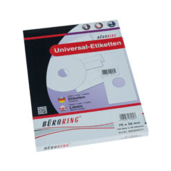 2.400 Etiketten, 70 x 36 mm, weiß, für Inkjet-, Laserdrucker, Kopierer, 100 Blatt
