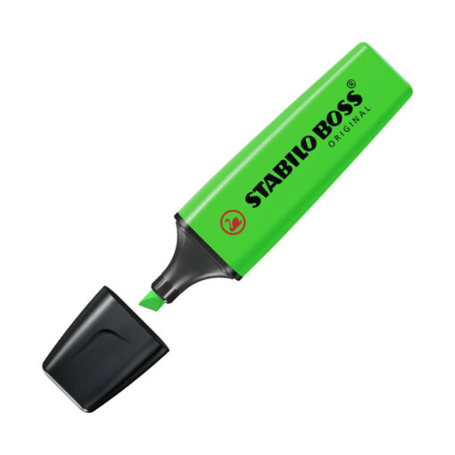 Textmarker Stabilo Boss Original 2-5mm grün nachfüllbar