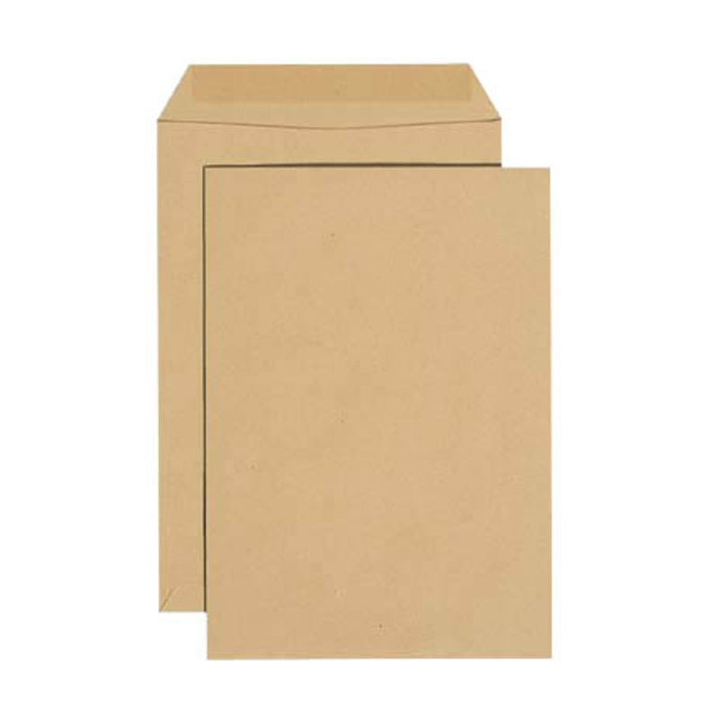 Versandtaschen DIN C4 ohne Fenster braun 250 St.