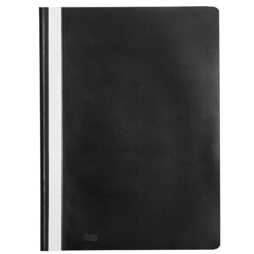 25 dots Schnellhefter Kunststoff schwarz DIN A4
