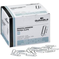 DURABLE Büroklammern silber verzinkt 32 mm