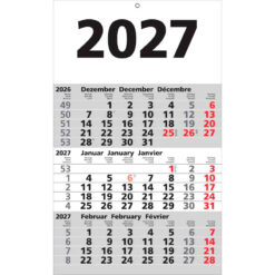 3-Monats-Wandkalender 2027 Sparset (2 Stück)