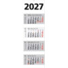 4-Monats-Wandkalender 2027