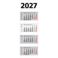 4-Monats-Wandkalender 2027