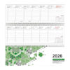 ZETTLER KALENDER Tischquerkalender 2027